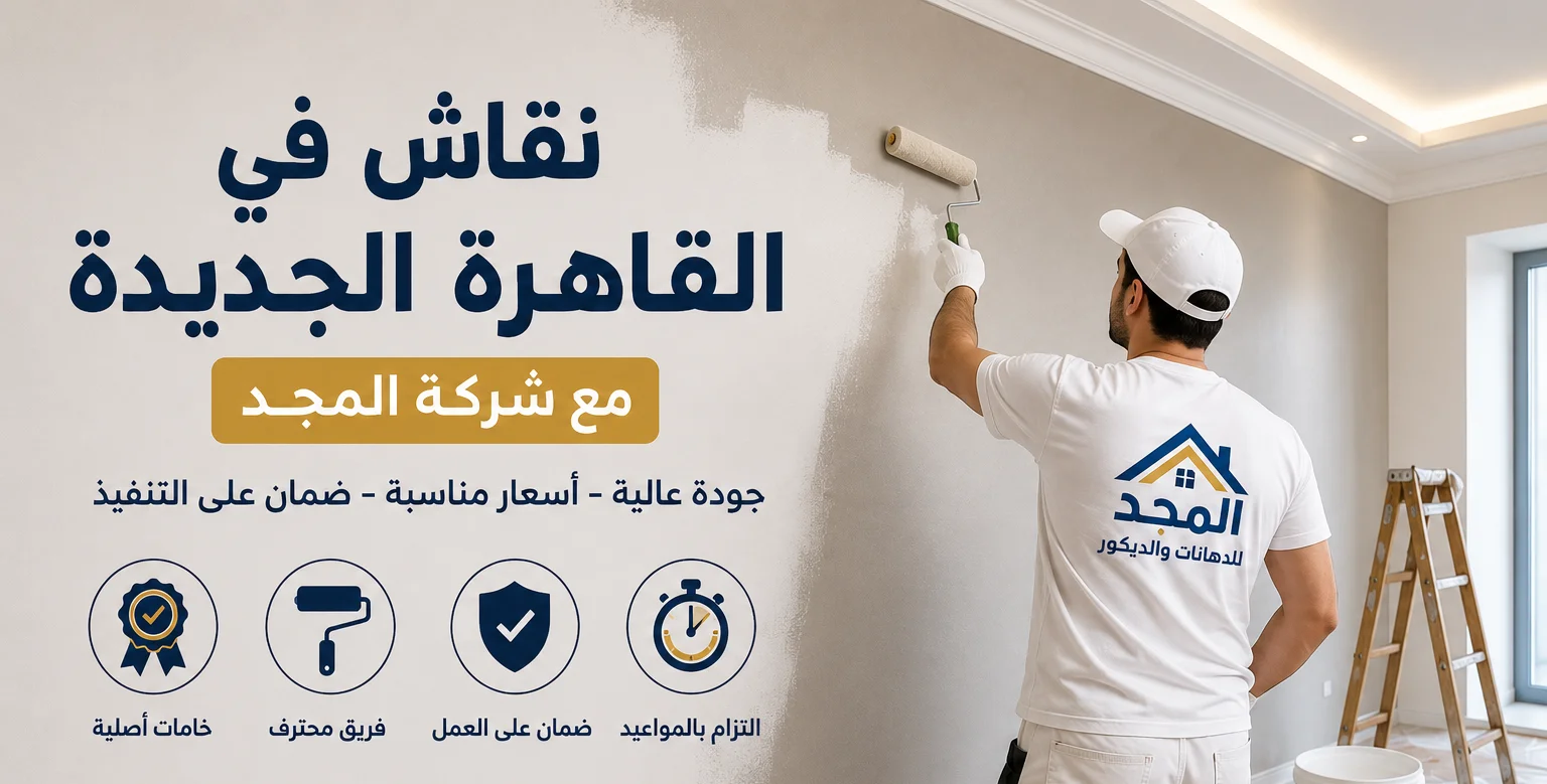 نقاش فى القاهرة الجديدة