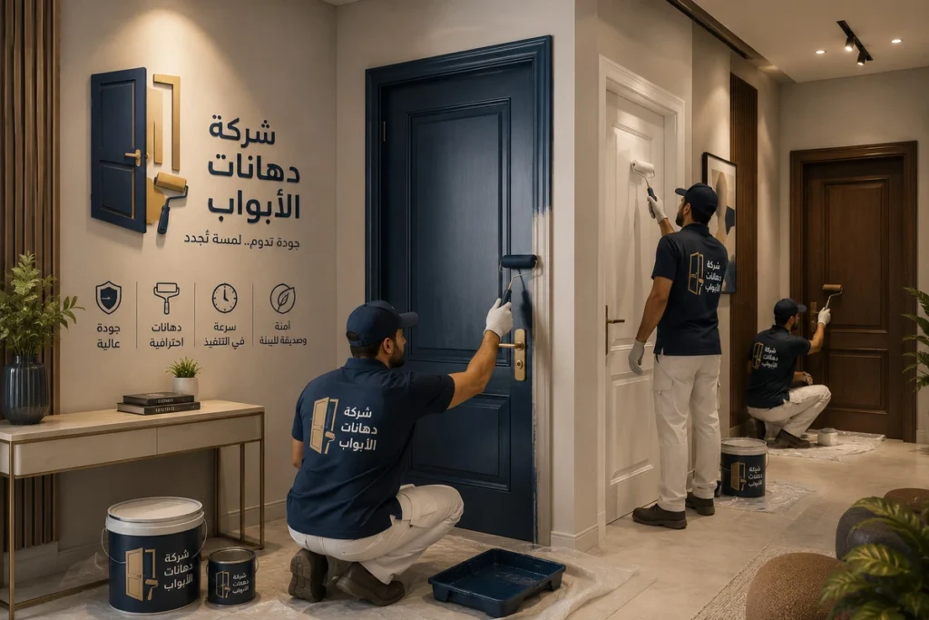 شركة دهانات الابواب في أسرع وقت