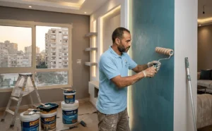 نقاش فى الجيزة