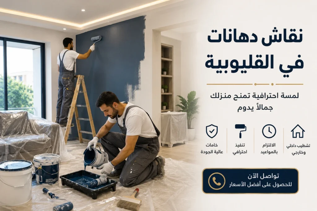 نقاش دهانات في القليوبية للتصاميم الاحترافية
