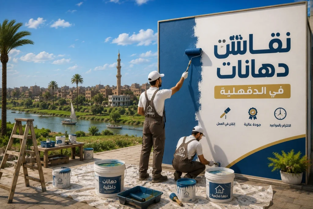 نقاش دهانات في الدقهلية لخدمات النقاشة المتكاملة