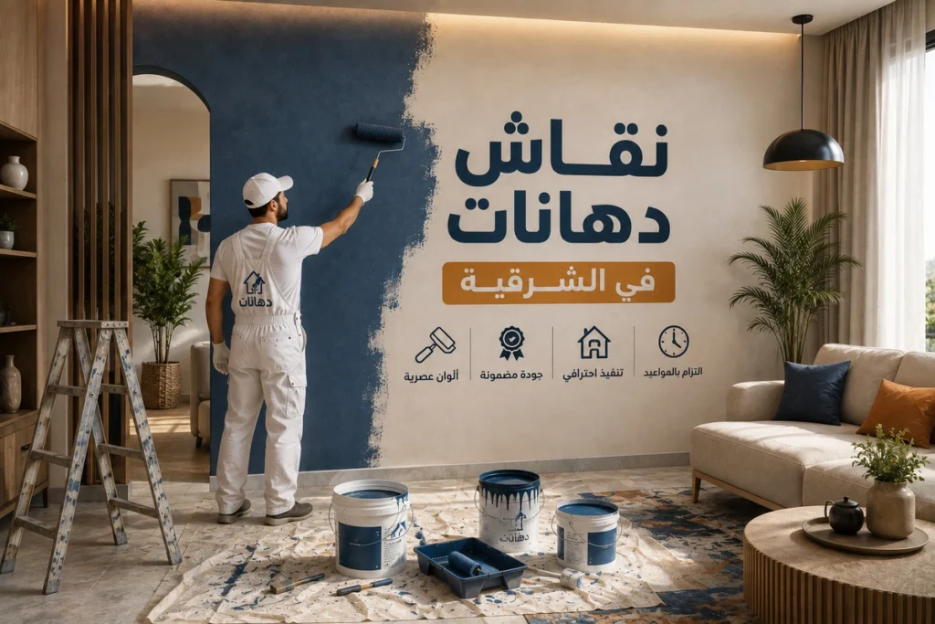 نقاش دهانات في الشرقية لخدمات النقاشة الاحترافية