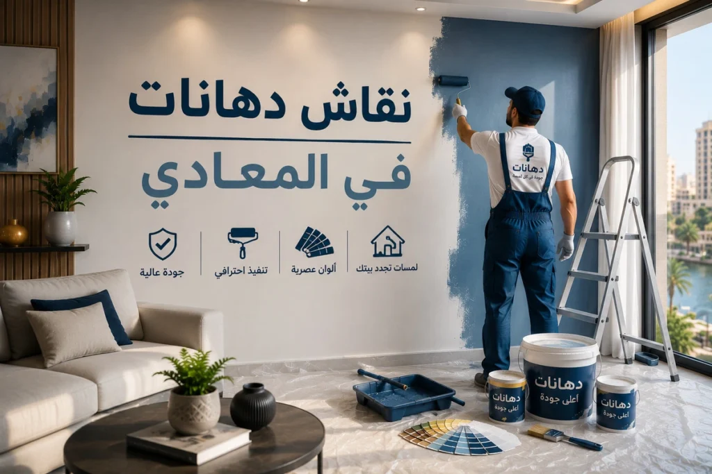 نقاش دهانات في المعادي خدمات احترافية في أسرع وقت