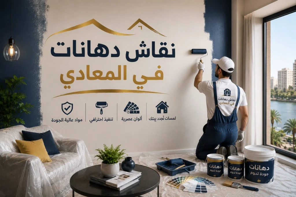 نقاش دهانات في المعادي خبرة كبيرة