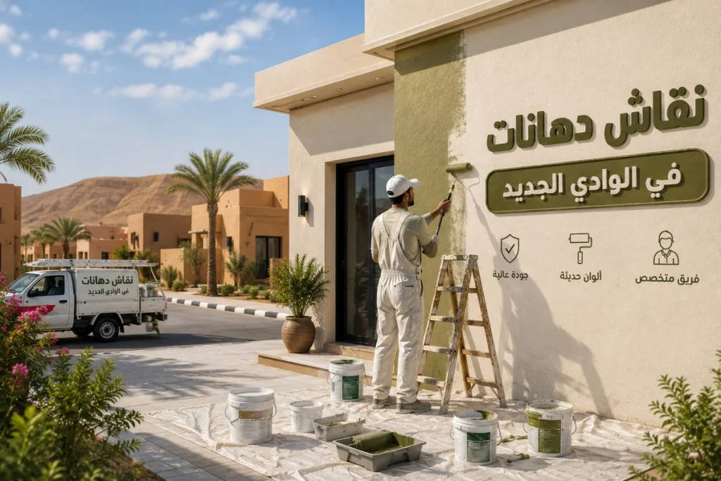 نقاش دهانات في الوادي الجديد لأحدث الأعمال وأكثرها احترافية