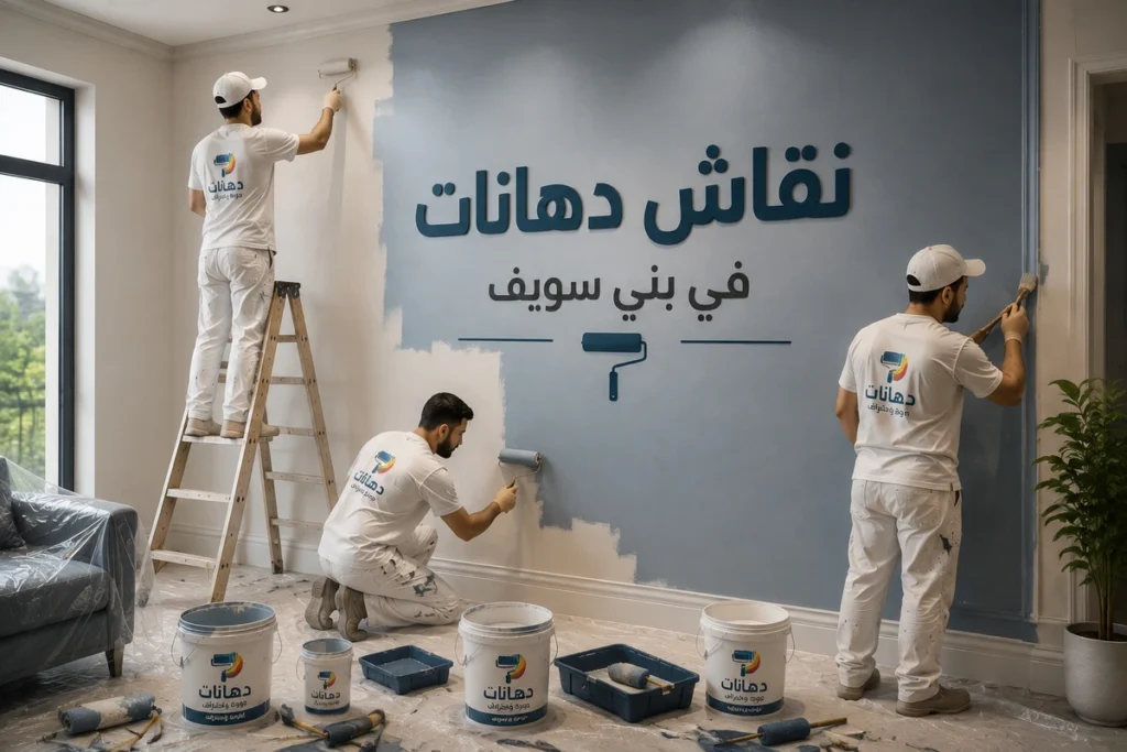 نقاش دهانات في بني سويف متخصص في الديكورات الحديثة