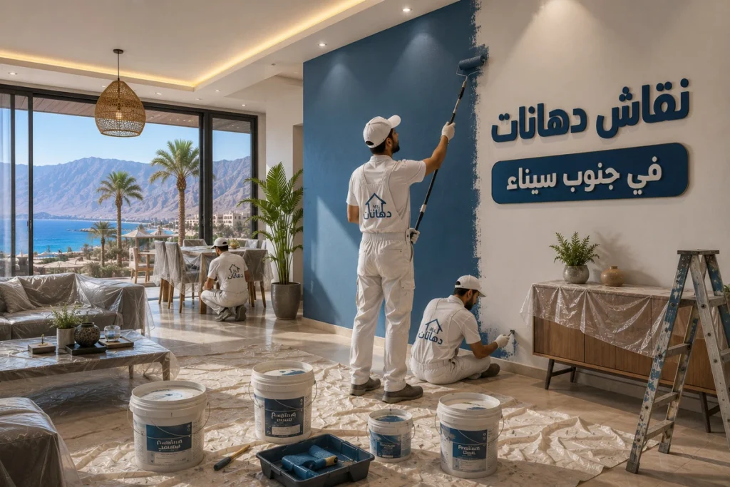 نقاش دهانات في جنوب سيناء أعمال احترافية في أسرع وقت