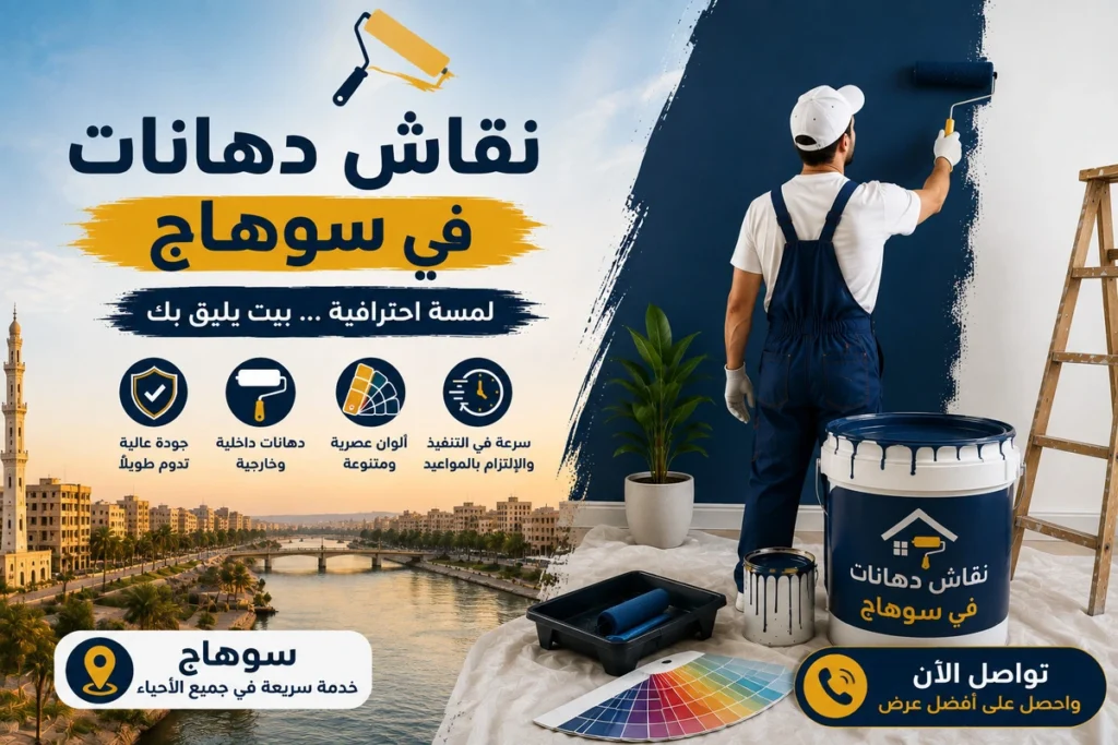 نقاش دهانات في سوهاج لأحدث الديكورات