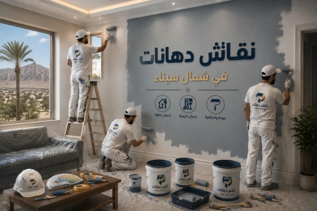 نقاش دهانات في شمال سيناء لأجود الأعمال