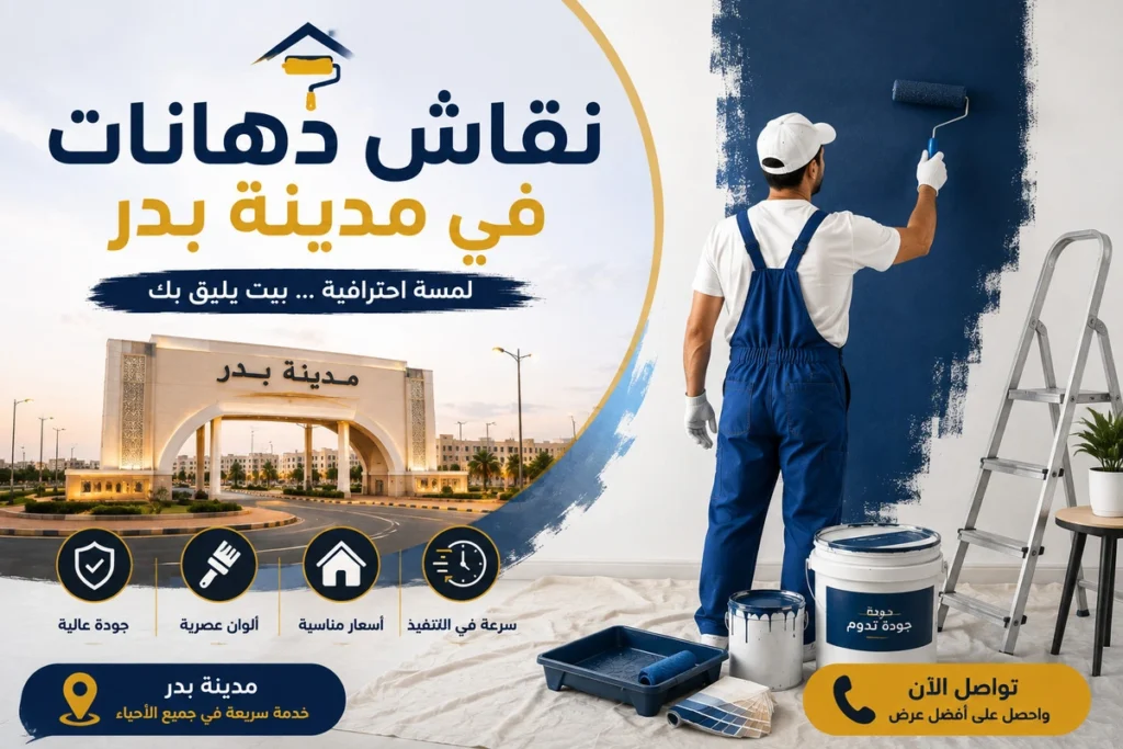 نقاش دهانات في مدينة بدر ينهي أعماله وفقًا لجدول زمني